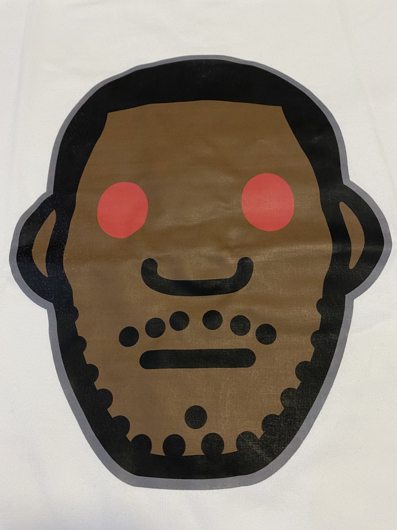 BAPE Face Graphic Short-Sleeve T-Shirt — detail