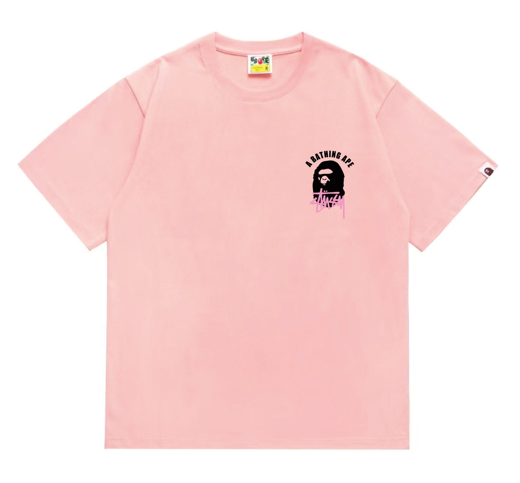 BAPE Black Ape Back Graphic T-Shirt — front