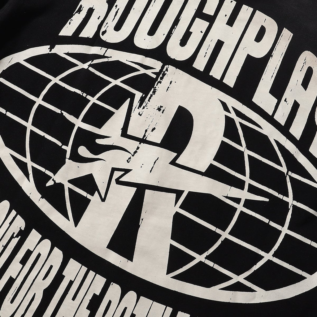 Rough Play Skull & Roses Long-Sleeve T-Shirt — detail