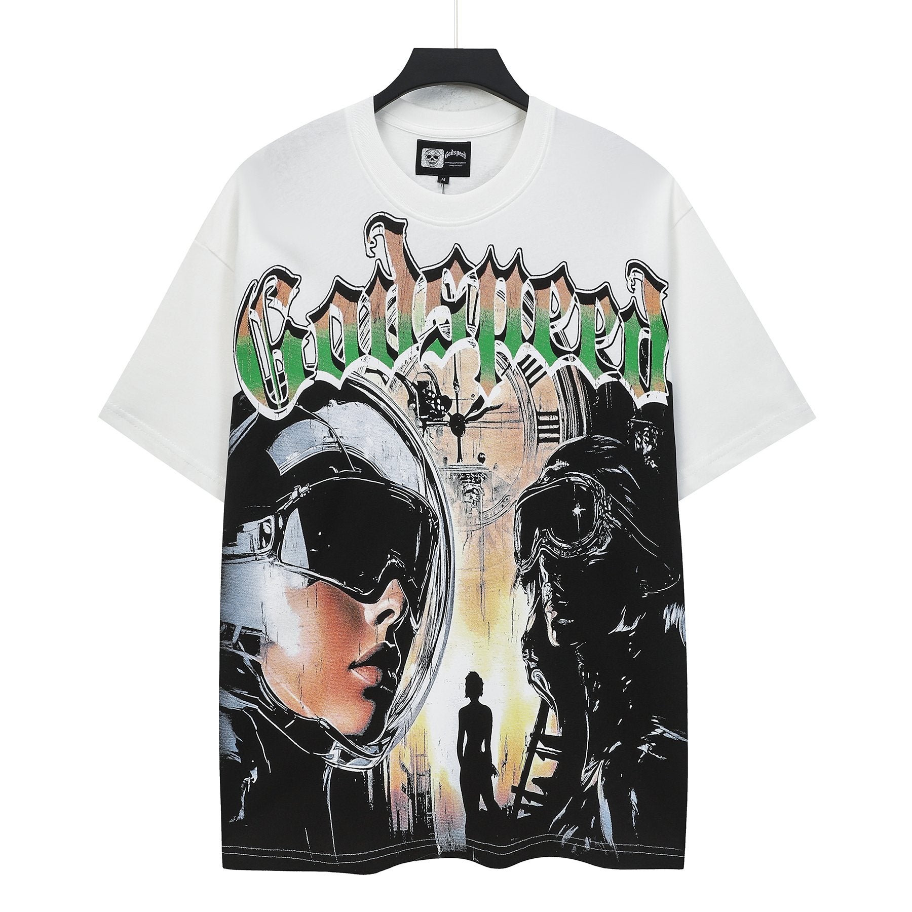 Godspeed Fortis Fortuna Graphic T-Shirt — hero