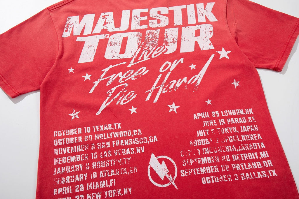 MAJESTIK Football Bear Graphic Short-Sleeve T-Shirt — detail