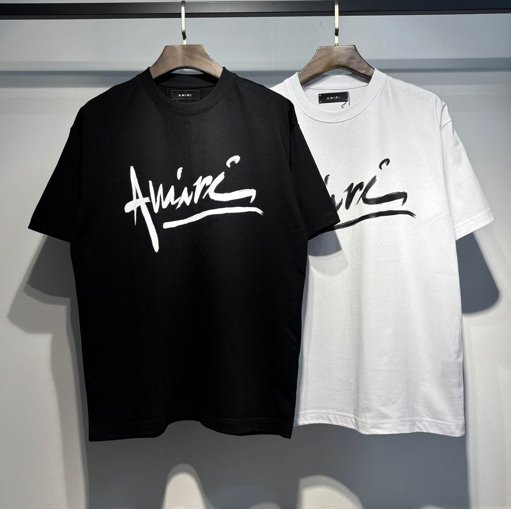 AMIRI Letter Graphic Short-Sleeve T-Shirt — context