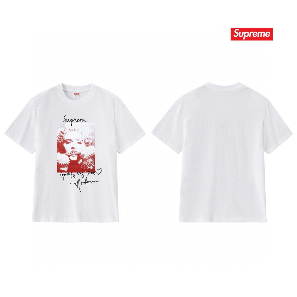 Supreme Portrait Graphic T-Shirt — comparison