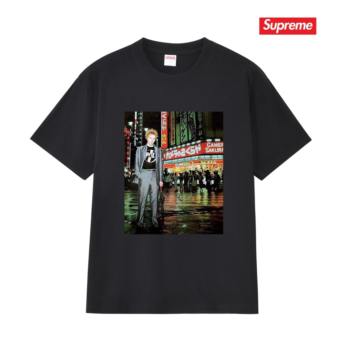 Supreme Live in Tokyo Photo Graphic T-Shirt — hero