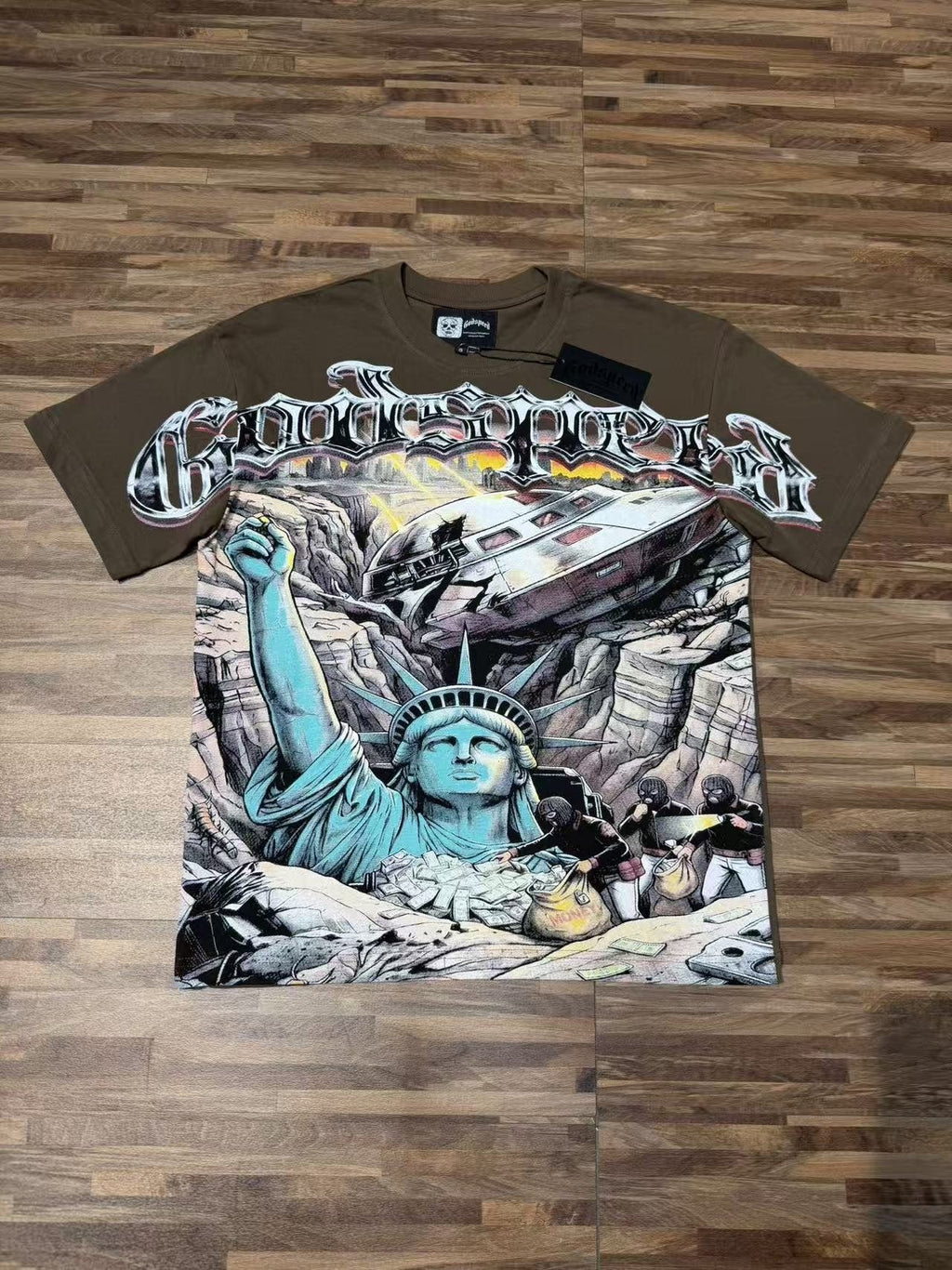 Godspeed Rock Graphic Short-Sleeve T-Shirt — front
