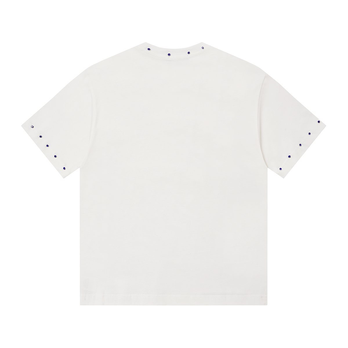 MIXED EMOTION Angel Graphic Studded-Trim T-Shirt — back