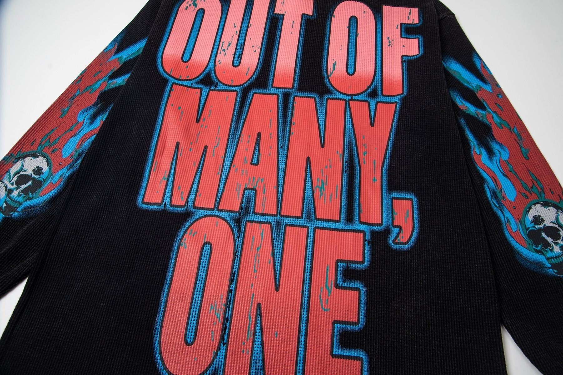 Godspeed Skeleton Floral Long-Sleeve T-Shirt — detail