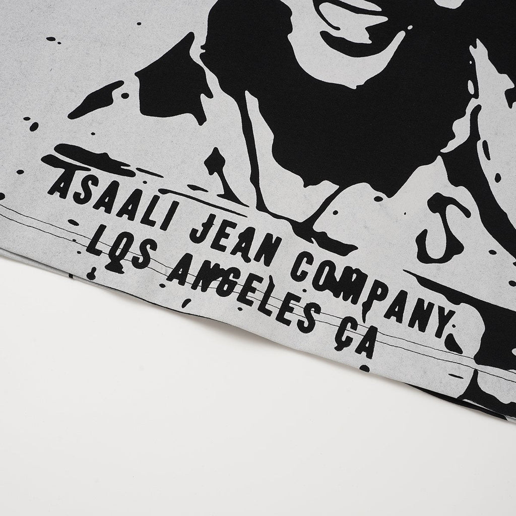 ASAALL Portrait Graphic Short-Sleeve T-Shirt — detail