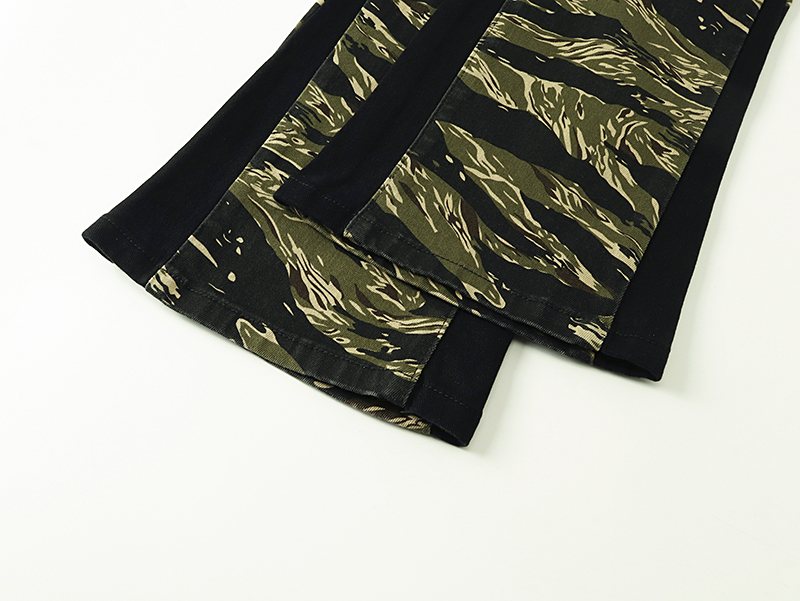 VALABASAS Olive Camo Cargo Pants — detail