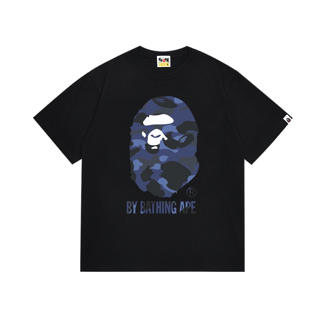 BAPE Camo Ape-Head Graphic T-Shirt — front